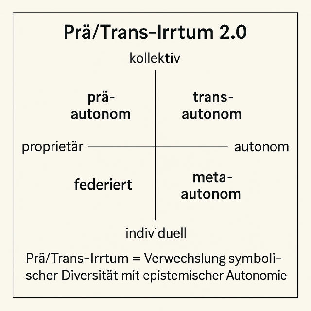 PrÀ/Trans-Irrtum 2.0 Diagramm